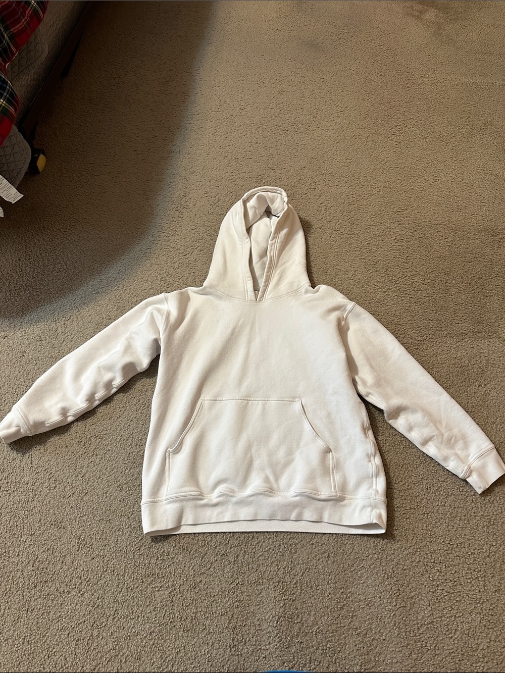 lululemon athletica White Hoodie Sweatshirt